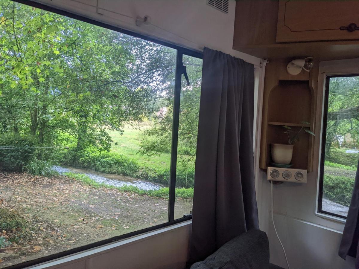 Mobile Home Situe Au Coeur Du Lac Blangy-le-Chateau Exterior photo